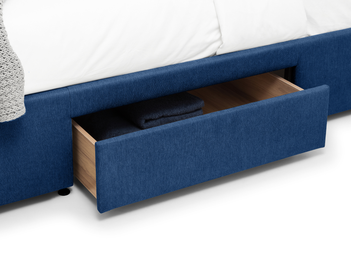Fullerton 4 Drawer King Bed Blue