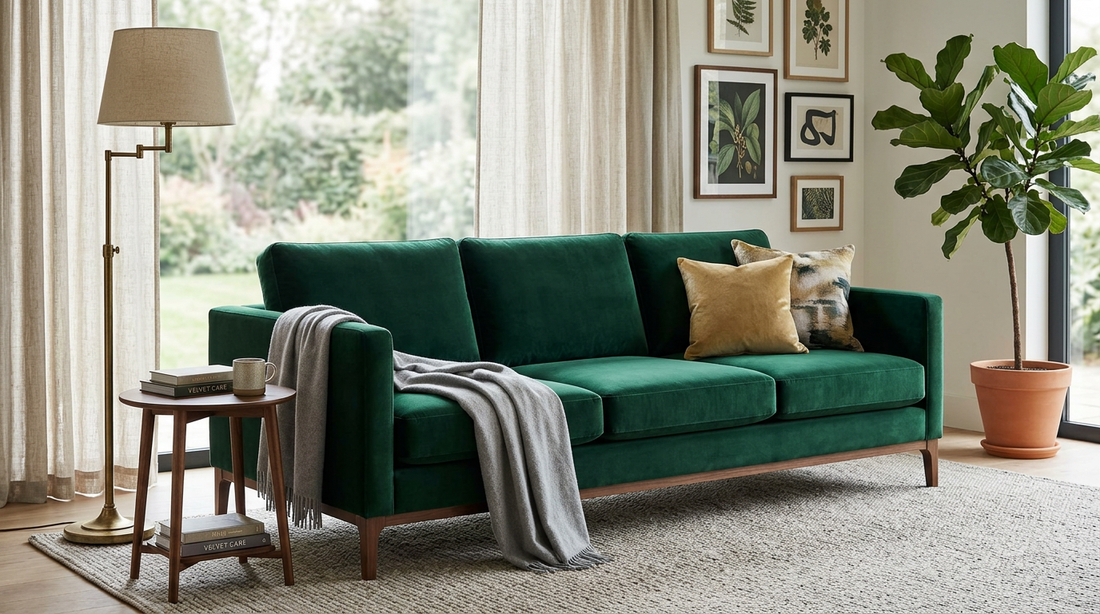 The Connoisseur’s Guide to Premium Velvet Sofas: Selection and Care