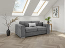 Naples 3 Seater Sofa – Mocha, Grey & Beige Living Room Seating