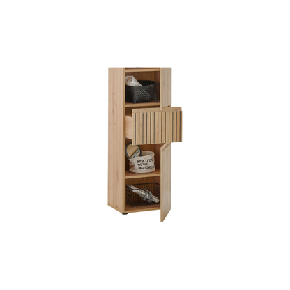 Austin 2 Door & 1 Drawer Narrow Cabinet - Living with Luxury