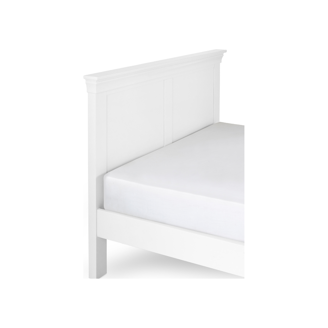 Clermont Double Bed - Surf White - Living with Luxury