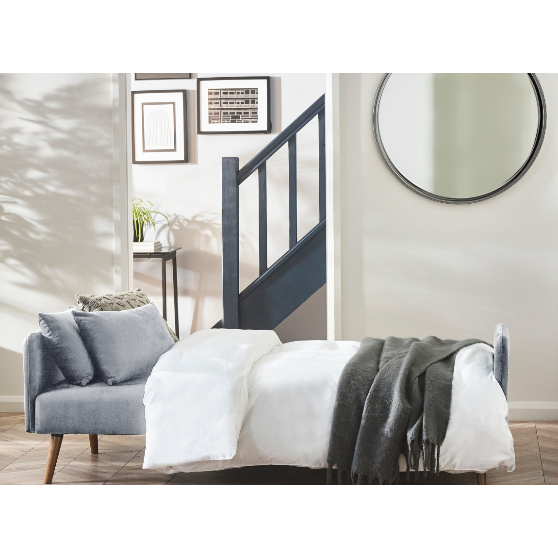 Andi Sofa Bed - Grey - Living with Luxury