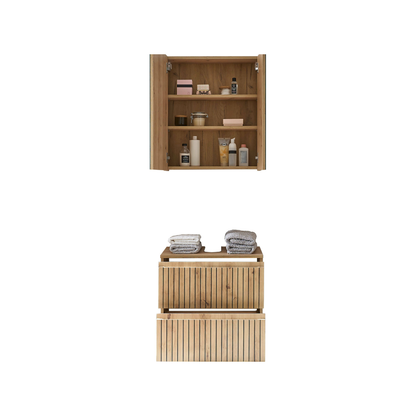 Austin 2 Drawer Under Sink Cabinet - Living with Luxury