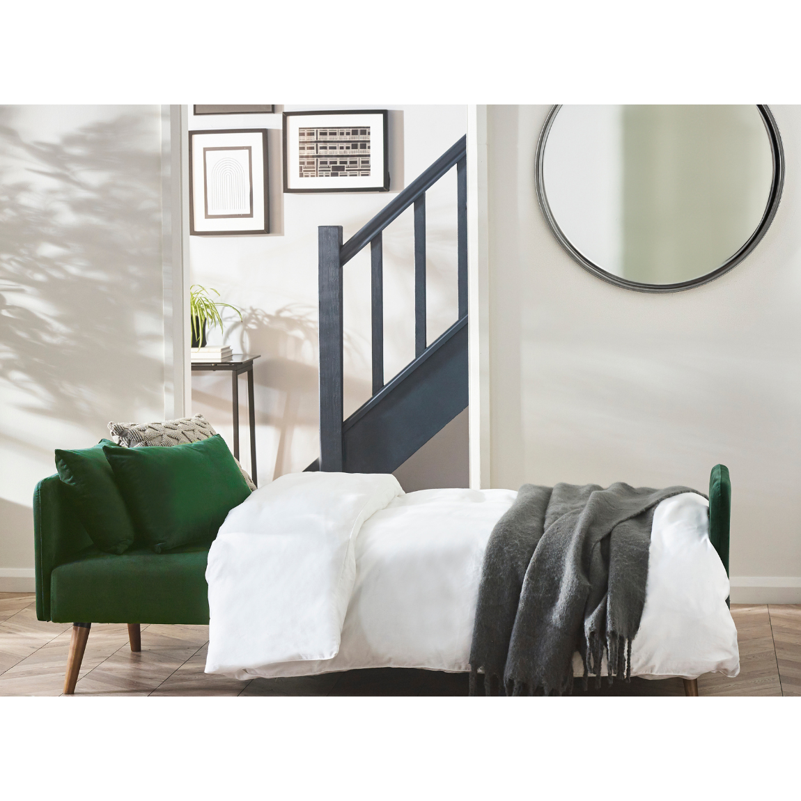 Andi Sofa Bed - Green - Living with Luxury