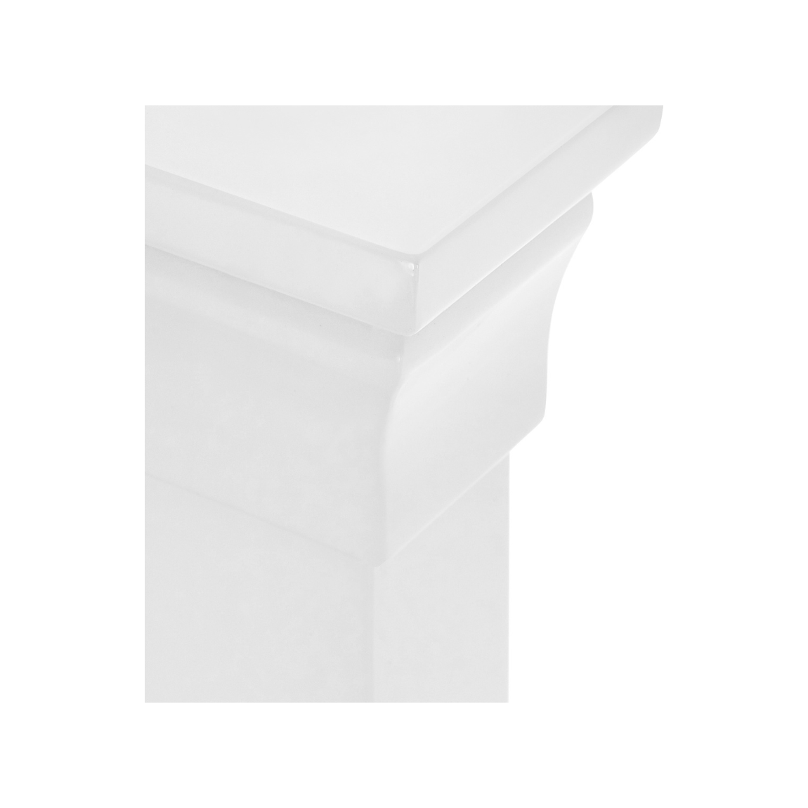 Clermont Double Bed - Surf White - Living with Luxury
