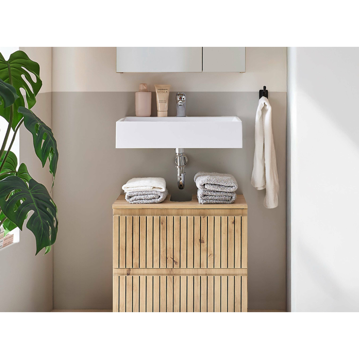 Austin 2 Drawer Under Sink Cabinet - Living with Luxury