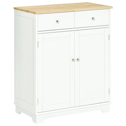 Kitchen Floor Cabinet Side Storage Cupboard Multi-use Sideboard Table - Living with Luxury