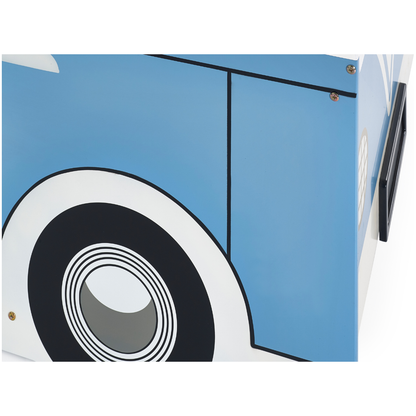 Campervan Bed - Light Blue - Living with Luxury