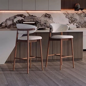 Haruto Bar Stool – back view
