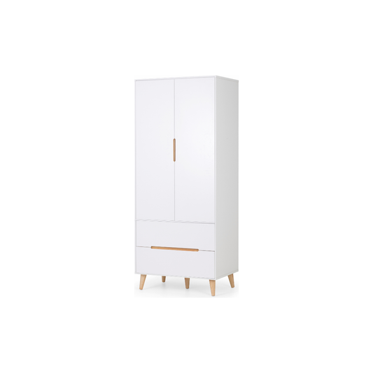 Alicia Combination Wardrobe - White - Living with Luxury