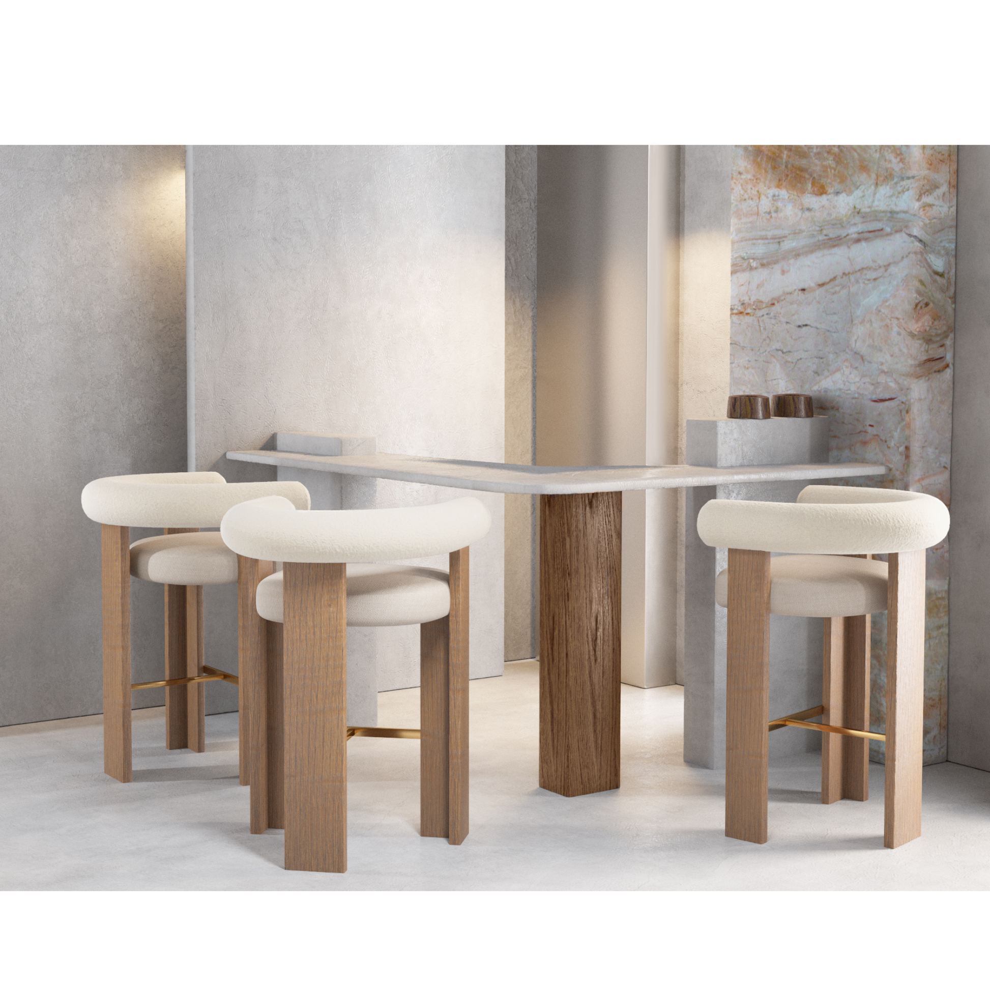 Cassette Bar Chair - Living with Luxury