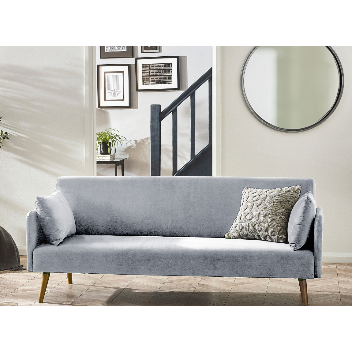 Andi Sofa Bed - Grey - Living with Luxury