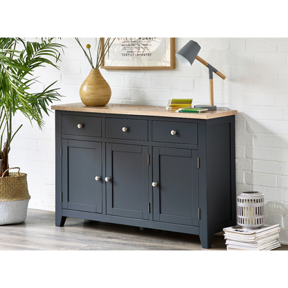 Bordeaux Sideboard Dark Grey - Living with Luxury