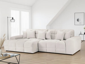 Jacob Corner Sofa – Grey, Black & Beige Right & Left Hand Facing Sofa