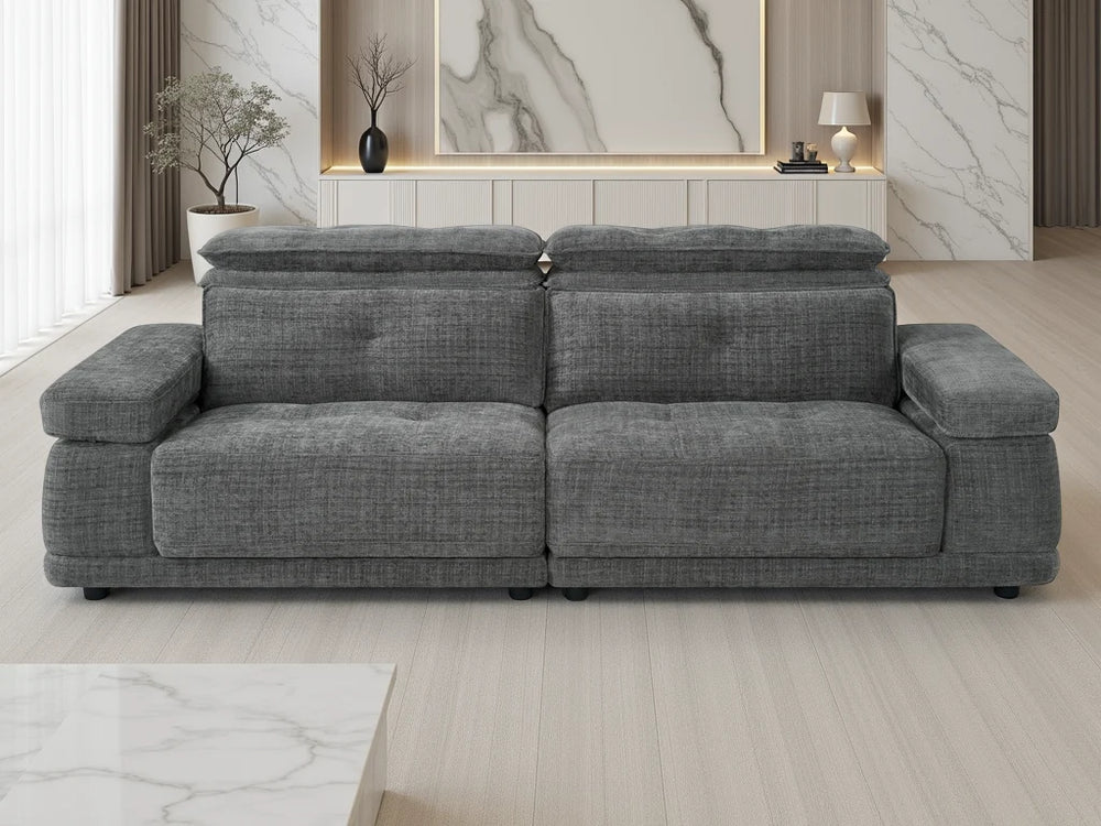 Kendal Floating Sofabed – Dark Grey & Light Grey Stylish Living Room Sofa