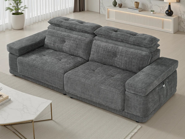 Kendal Floating Sofabed – Dark Grey & Light Grey Stylish Living Room Sofa