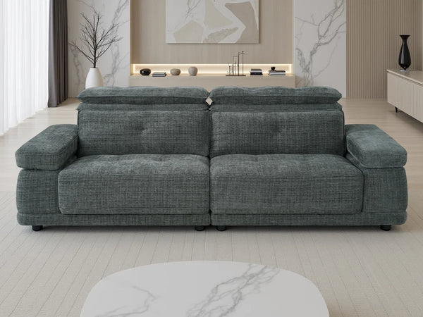 Kendal Floating Sofabed – Dark Grey & Light Grey Stylish Living Room Sofa
