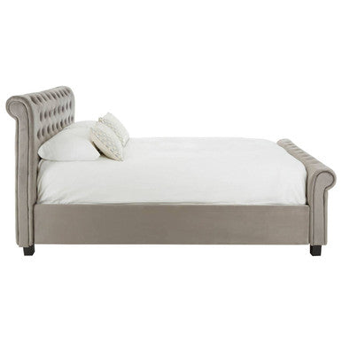 Orlando Grey Ottoman King Bed