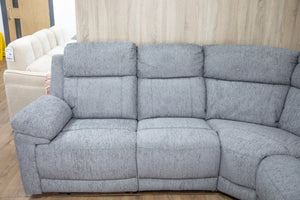 Owen Grey Large Corner Electric Recliner Sofa – Spacious Living Room Furniture