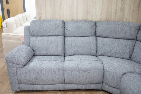 Owen Grey Large Corner Electric Recliner Sofa – Spacious Living Room Furniture