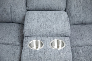 Owen Grey Large Corner Electric Recliner Sofa – Spacious Living Room Furniture