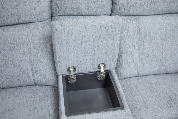 Owen Grey Large Corner Electric Recliner Sofa – Spacious Living Room Furniture