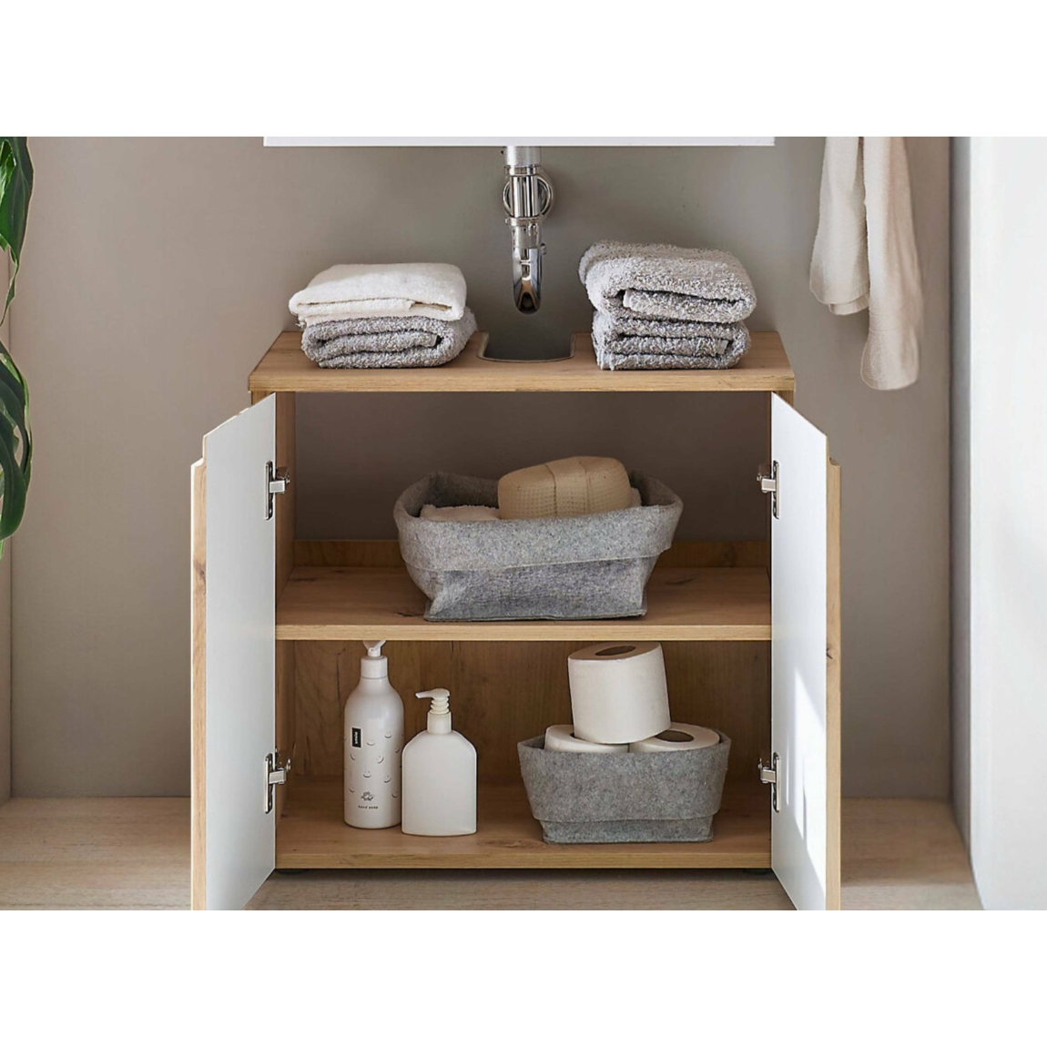 Austin 2 Door Under Sink Cabinet - Living with Luxury