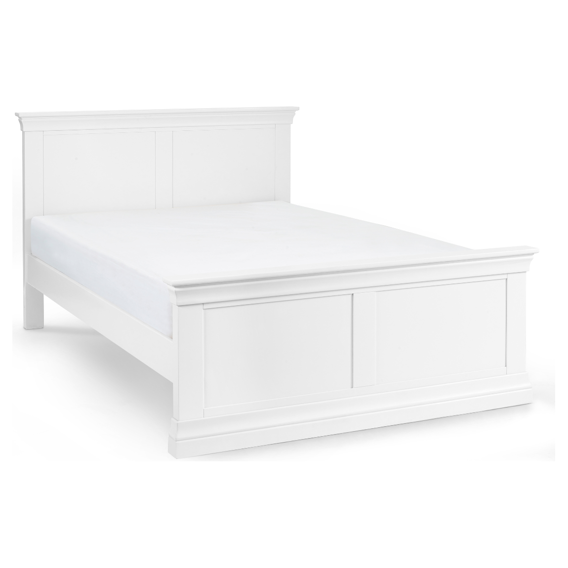 Clermont Double Bed - Surf White - Living with Luxury