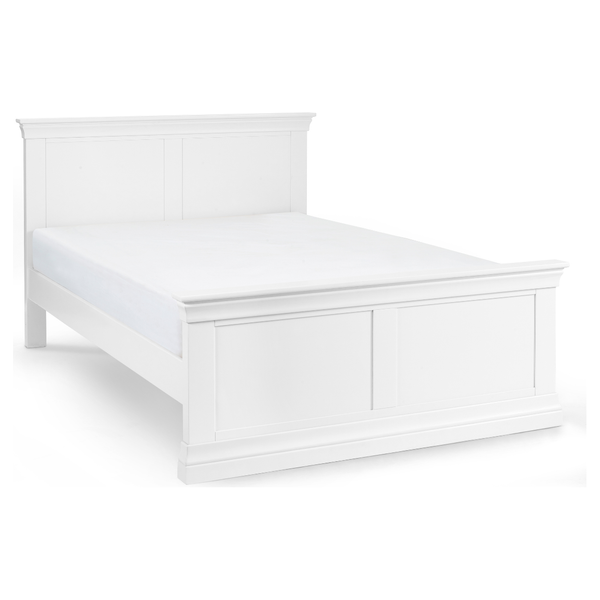 Clermont King Bed - Surf White