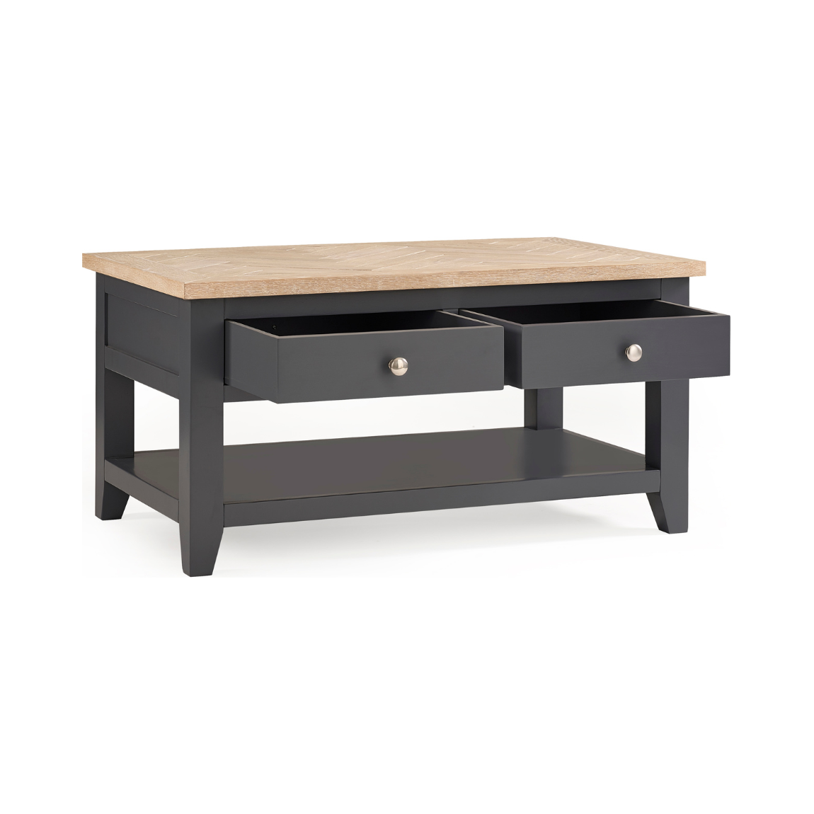 Bordeaux Coffee Table Dark Grey - Living with Luxury