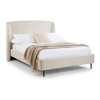 Eden Double Bed - Ivory - Living with Luxury