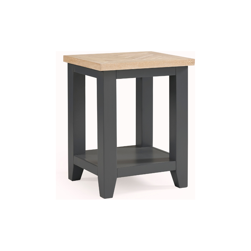Bordeaux Lamp Table Dark Grey - Living with Luxury