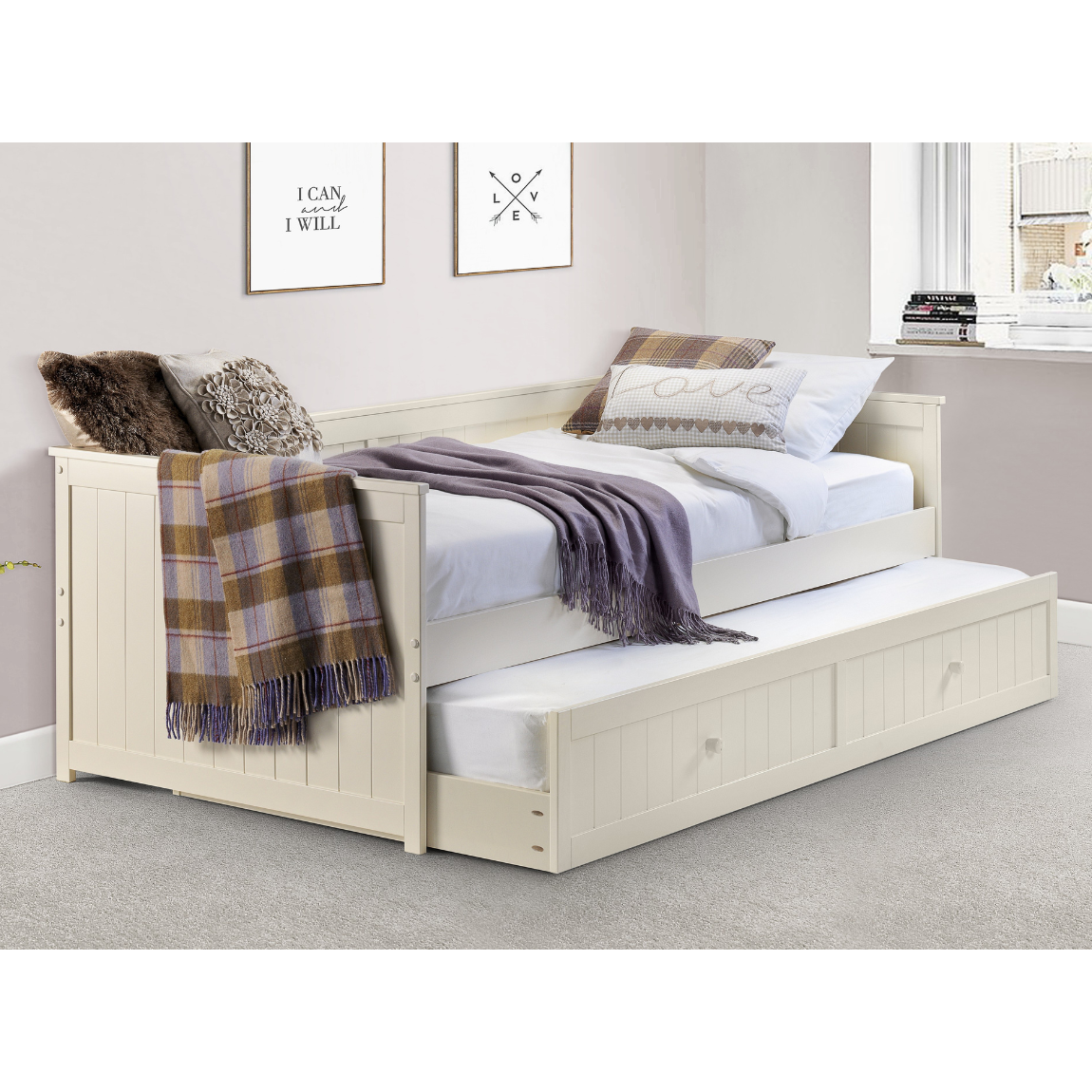 Jessica Day Bed & Underbed - Living with Luxury