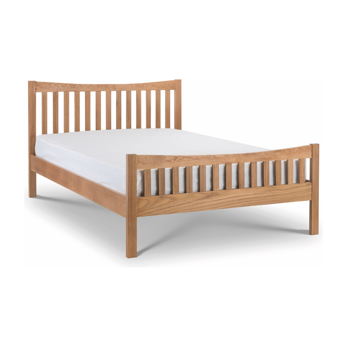 Bergamo Oak Double Bed - Living with Luxury