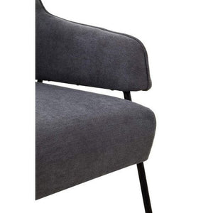 Henia Ash Velvet Chair