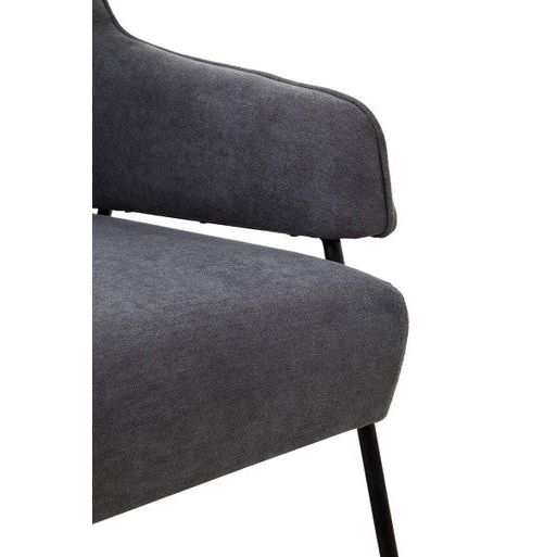 Henia Ash Velvet Chair