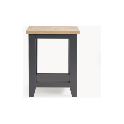 Bordeaux Lamp Table Dark Grey - Living with Luxury
