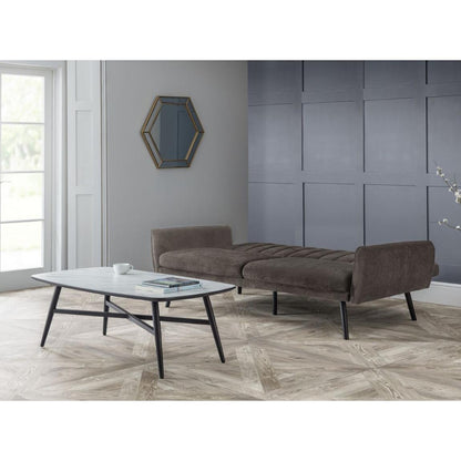 Afina Sofabed - Grey Velvet - Living with Luxury