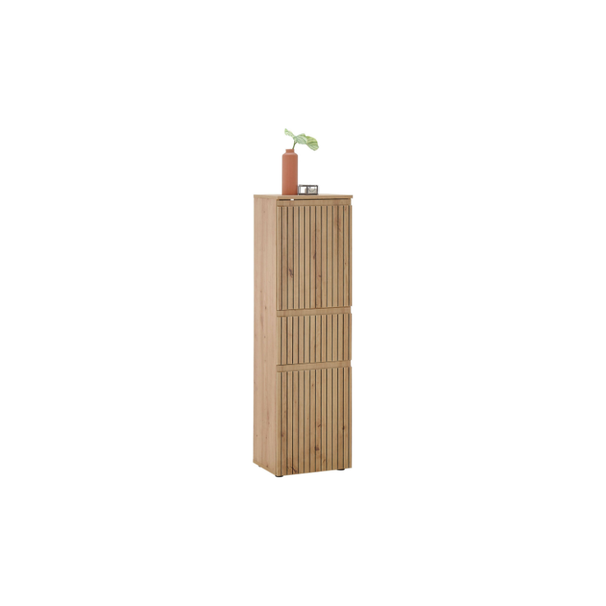 Austin 2 Door & 1 Drawer Narrow Cabinet - Living with Luxury