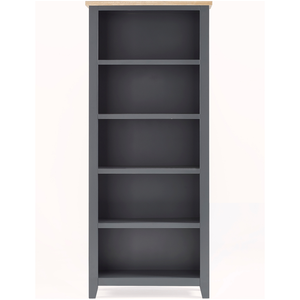 Bordeaux Tall Bookcase Dark Grey