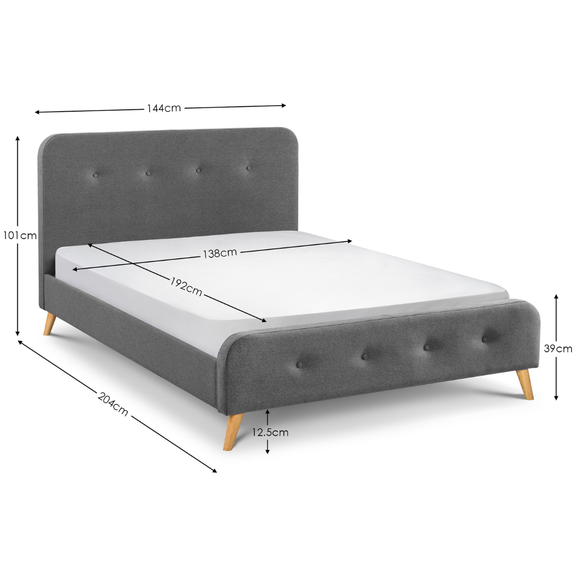 Astrid King Bed - Living with Luxury