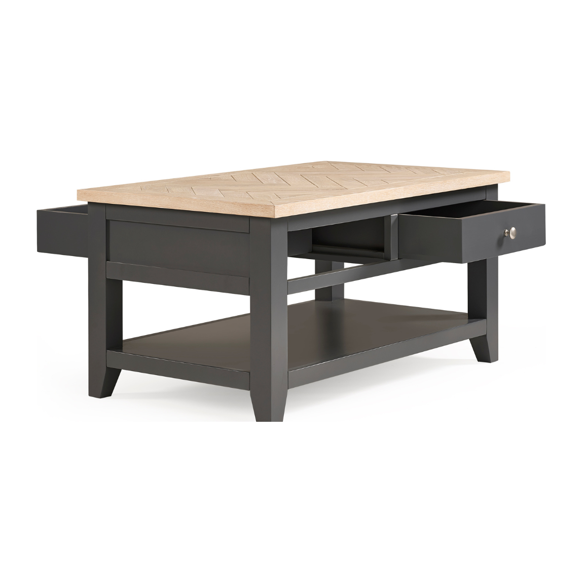 Bordeaux Coffee Table Dark Grey - Living with Luxury
