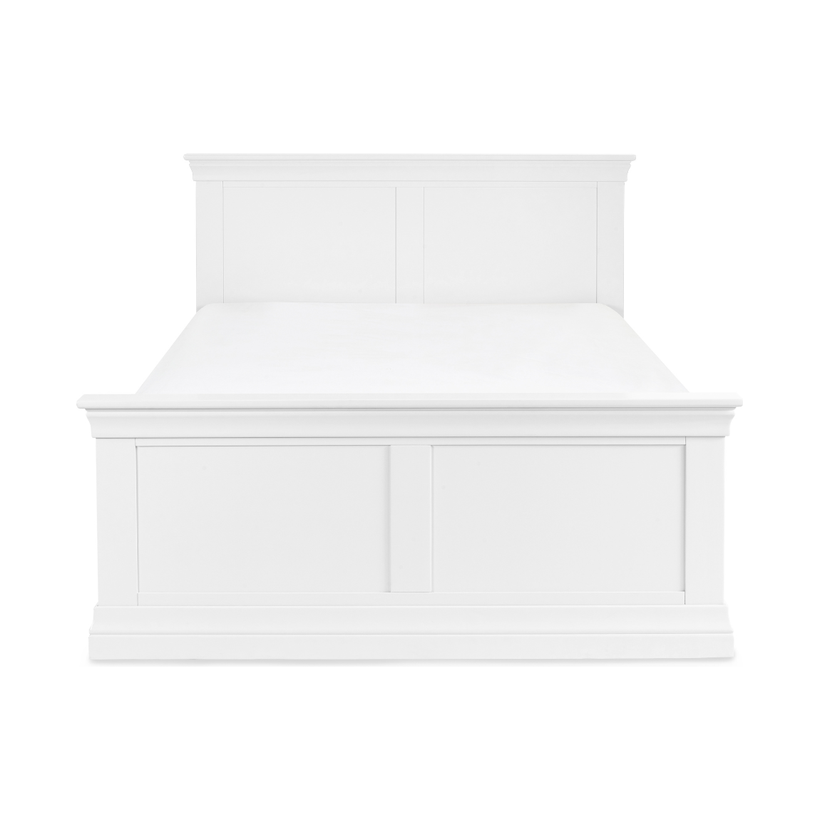 Clermont Double Bed - Surf White - Living with Luxury