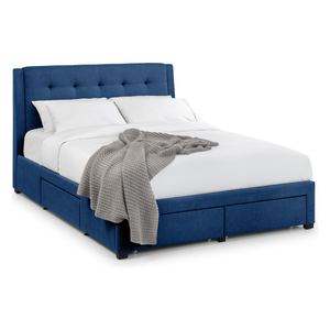 Fullerton 4 Drawer Superking Bed Blue