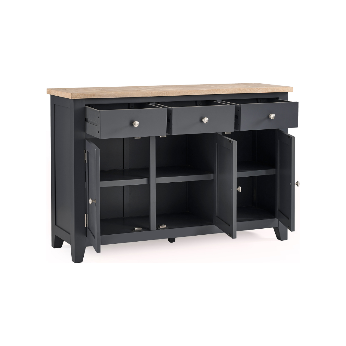 Bordeaux Sideboard Dark Grey - Living with Luxury