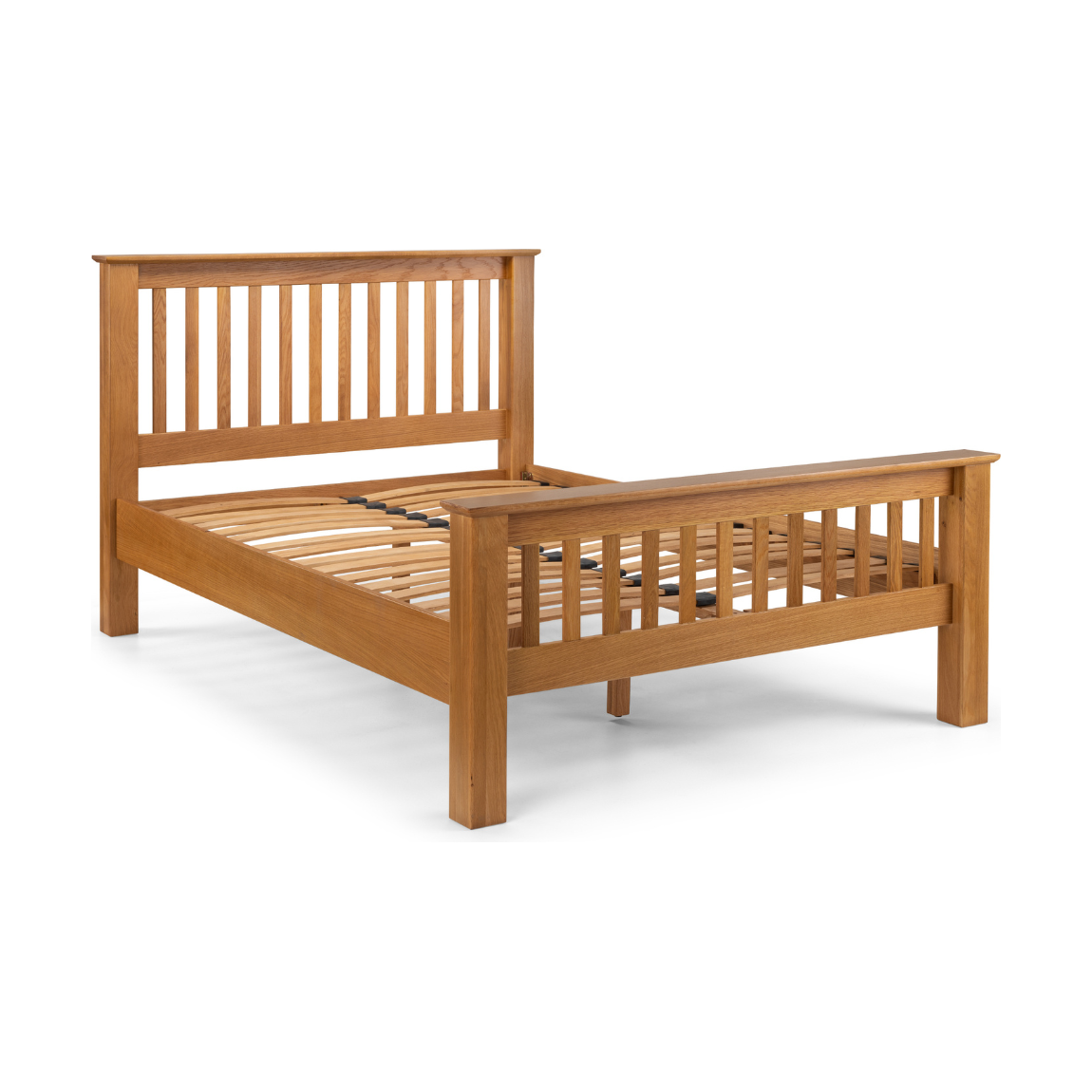 Amsterdam Oak High Footend Superking Bed - Living with Luxury