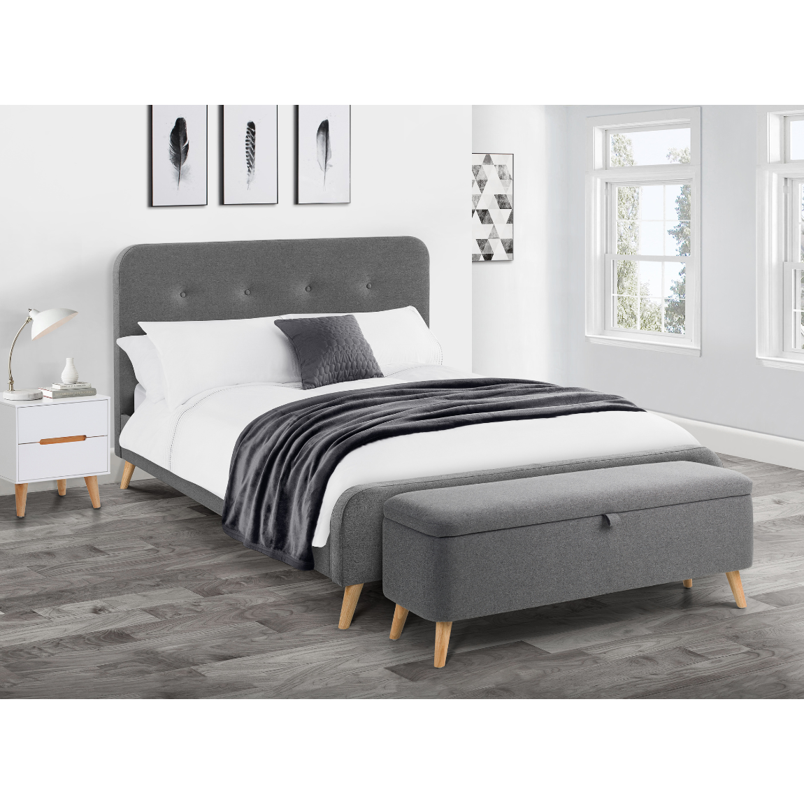 Astrid King Bed - Living with Luxury