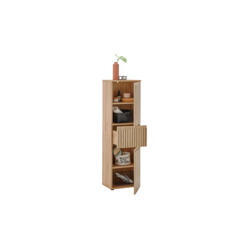 Austin 2 Door & 1 Drawer Narrow Cabinet - Living with Luxury