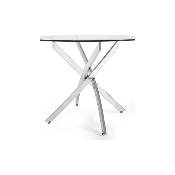 Anderson Round Glass Dining Table