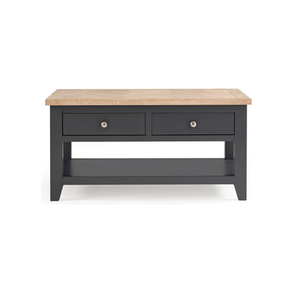 Bordeaux Coffee Table Dark Grey - Living with Luxury